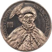 (2003) Монета Румыния 2003 год 1000 лей "Константин Брынковяну"  Алюминий  PROOF
